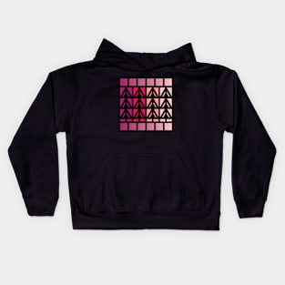 “Dimensional Energy” - V.5 Red - (Geometric Art) (Dimensions) - Doc Labs Kids Hoodie